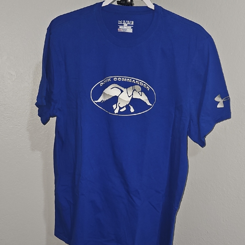 Under Armour Blue Duck Commander Men's Shirt